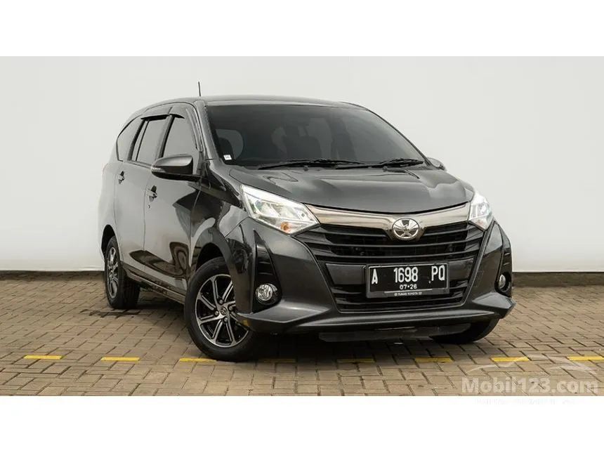 Jual Mobil Toyota Calya 2021 G 1.2 di Banten Manual MPV Abu