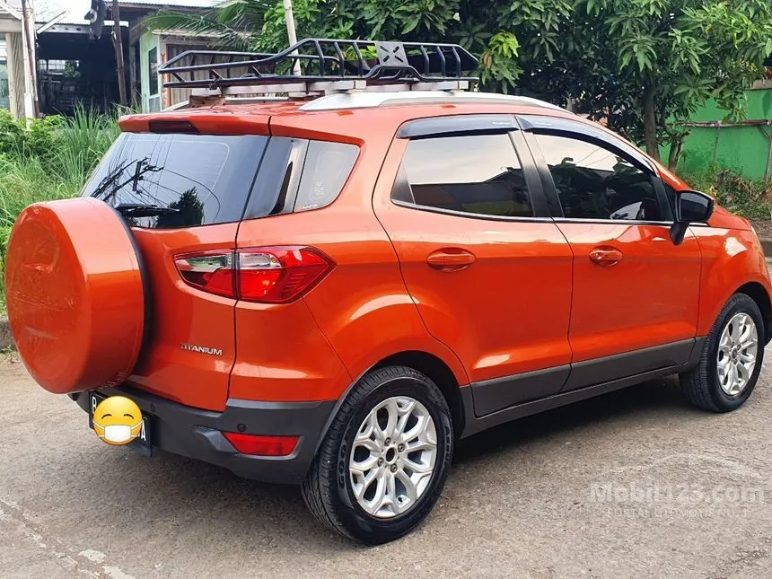 Jual Mobil Ford EcoSport 2014 Titanium 1.5 di Jawa Barat Manual SUV Orange Rp 105.000.000
