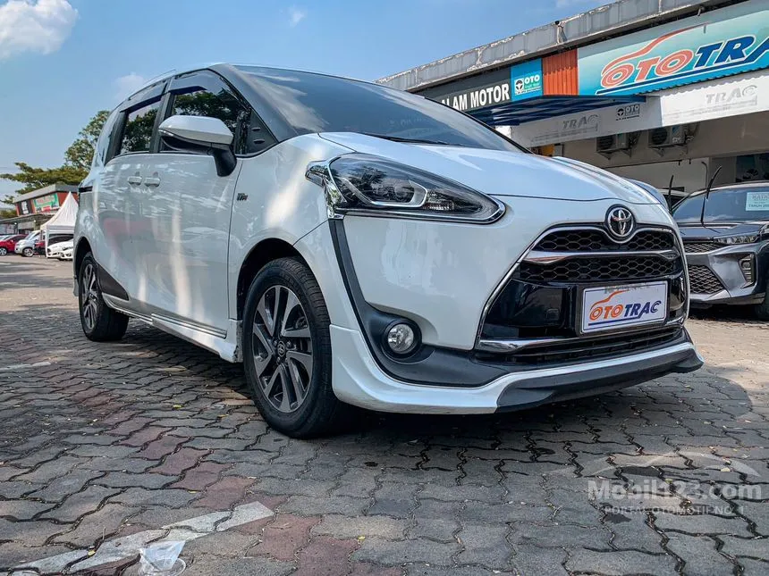 Jual Mobil Toyota Sienta 2018 Q 1.5 di Banten Automatic MPV Putih Rp ...