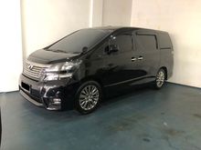 2009 Toyota Vellfire 2.4 Z Hitam PBD km 67rb
