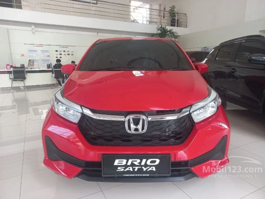 Jual Mobil Honda Brio 2024 E Satya 1.2 di DKI Jakarta Automatic Hatchback Merah Rp 188.300.000