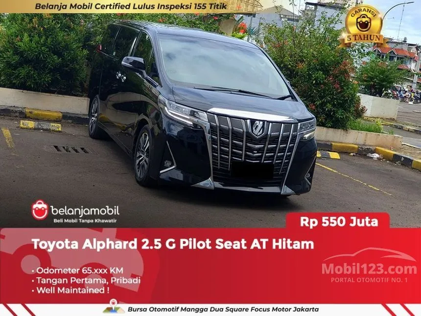 2018 Toyota Alphard G MPV
