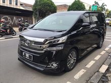 2015 Toyota Vellfire 2.5 G ATPM Black int black