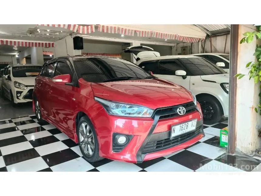 Jual Mobil Toyota Yaris 2014 G 1.5 di Jawa Timur Automatic Hatchback Merah Rp 142.000.000