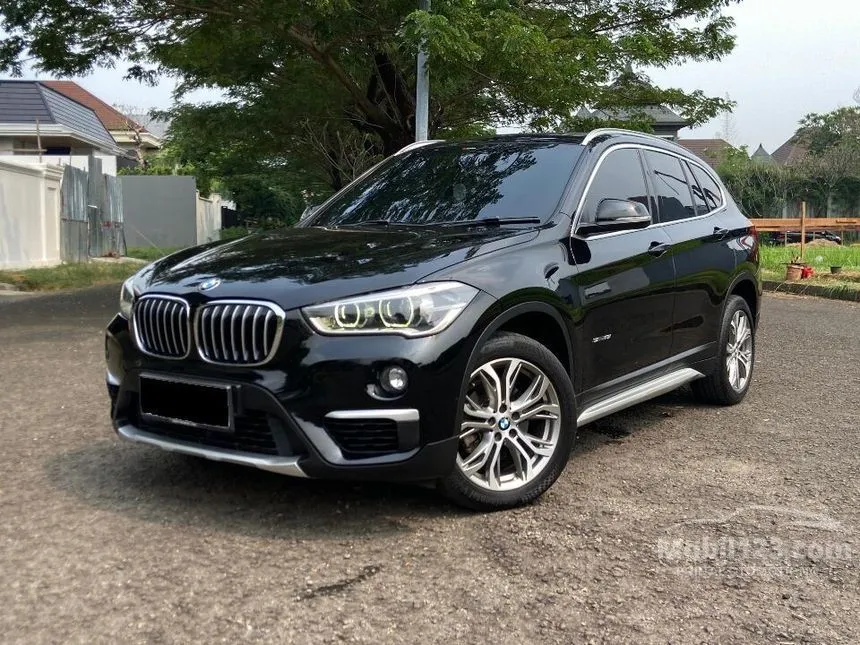 Jual Mobil BMW X1 2018 sDrive18i xLine 1.5 di Banten Automatic SUV Hitam Rp 455.000.000