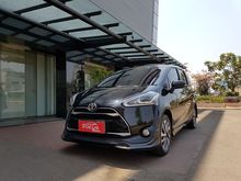 Toyota Sienta 1.5 Q AT 2017 Hitam Km.30rb Record DP Murah