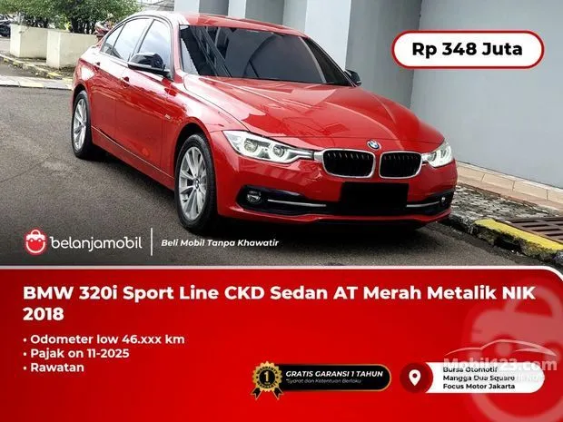 Jual BMW 3 Series 320i Bekas 2018 di Indonesia Harga Murah, Kondisi ...