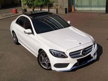 2017 Mercedes-Benz C250 2.0 AMG Panoramik, Tdp168jt, Ganjil, km28rb, pjkFeb2021, Putih