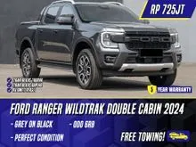 2024 Ford Ranger 2.0 Wildtrak Pickup Double Cabin Grey on Black Abu-abu Abu