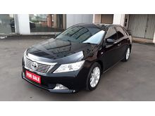 2012 Toyota Camry 2.5 V Sedan hitam siap pakai proses kredit bisa dibantu