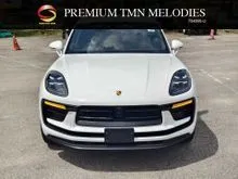 27188KM ONLY Gred 5 A Red & Black Dual Tone Sport Interior Facelift 2022 Porsche Macan 2.0 SUV Sport Chrono