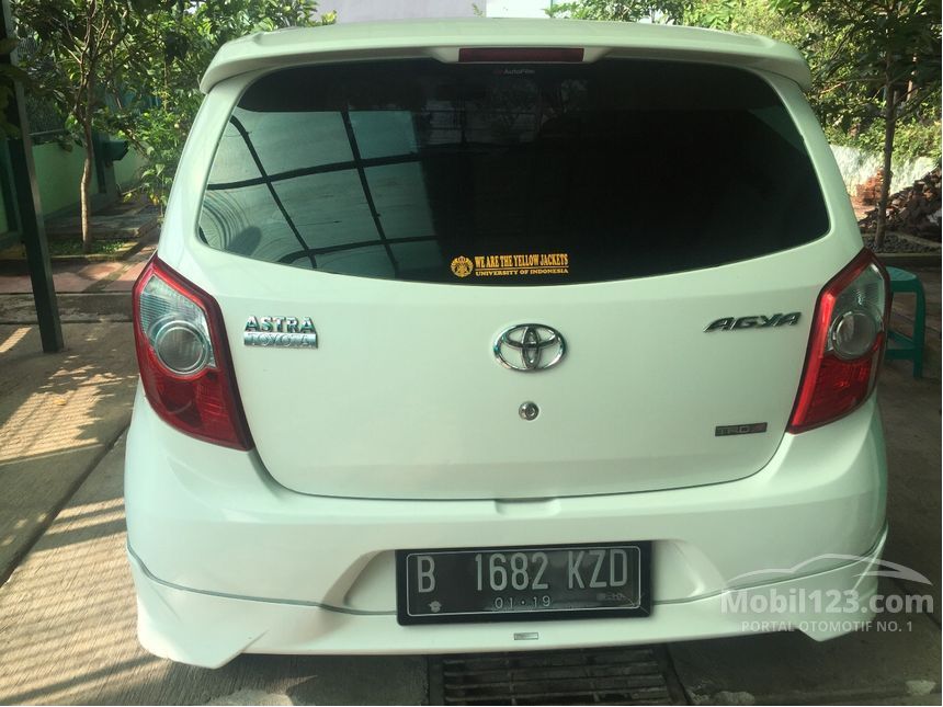 Jual Mobil Toyota Agya 2014  TRD Sportivo 1 0 di DKI 