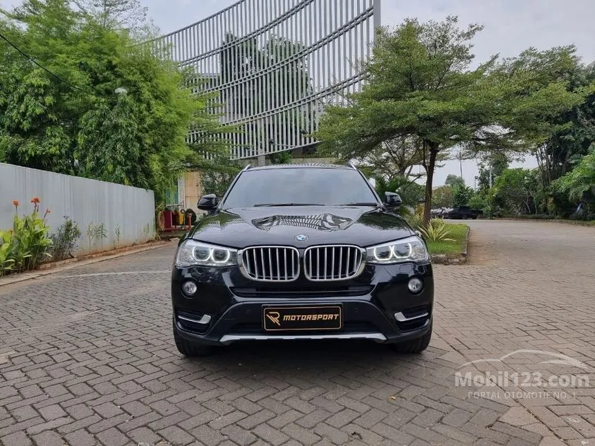 Jual Mobil BMW X3 2015 xDrive20i xLine 2.0 di DKI Jakarta Automatic SUV Hitam Rp 375.000.000