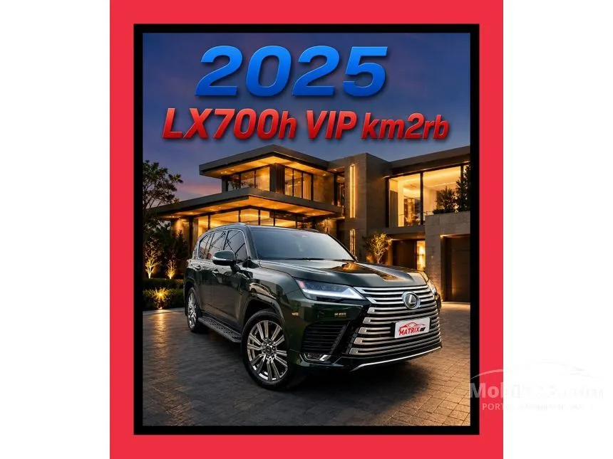 2025 Lexus LX 700h VIP SUV