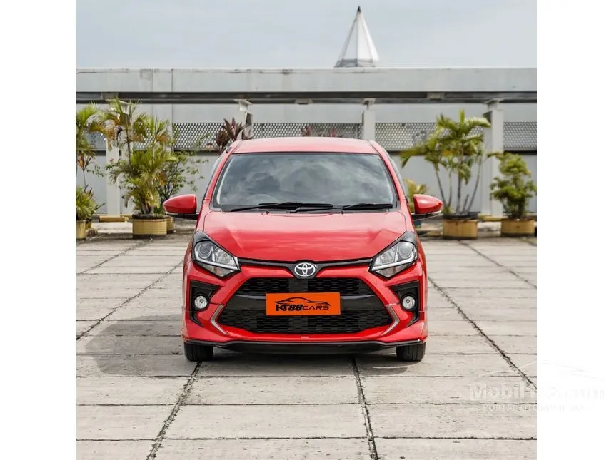 Jual Mobil Toyota Agya 2021 GR Sport 1.2 di Banten Automatic Hatchback Merah Rp 130.000.000