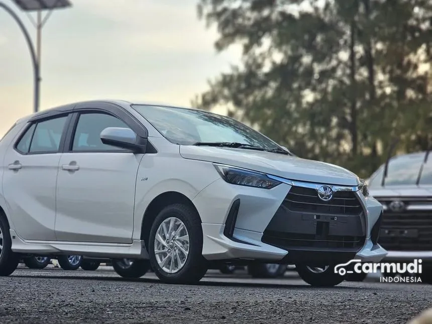 Jual Mobil Toyota Agya 2024 G 1.2 di Jawa Barat Automatic Hatchback Putih Rp 135.000.000