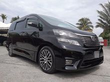 2008 Toyota Vellfire 3.5 ZG Pilot Seat Home Theatre