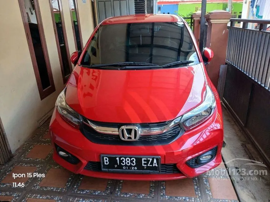Jual Mobil Honda Brio 2020 Satya E 1.2 di Jawa Barat Automatic Hatchback Merah Rp 151.000.000
