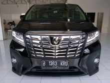 2015 Toyota Alphard 2.4 G ATPM Hitam, Tipe Yg paling Bagusnya, Super Istimewa, Super Mulus Banget