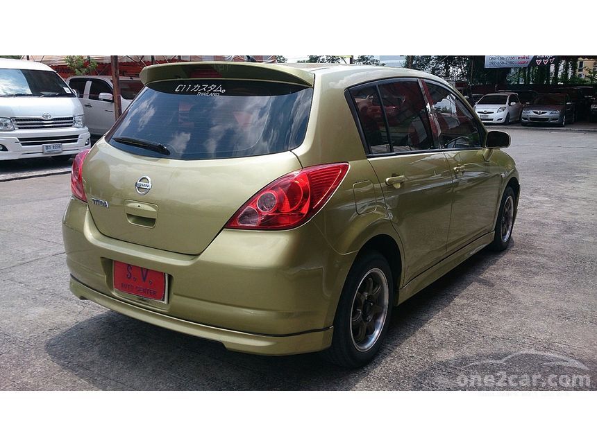 Nissan Tiida 2008 G 1.6 in กรุงเทพและปริมณฑล Automatic Hatchback สีทอง