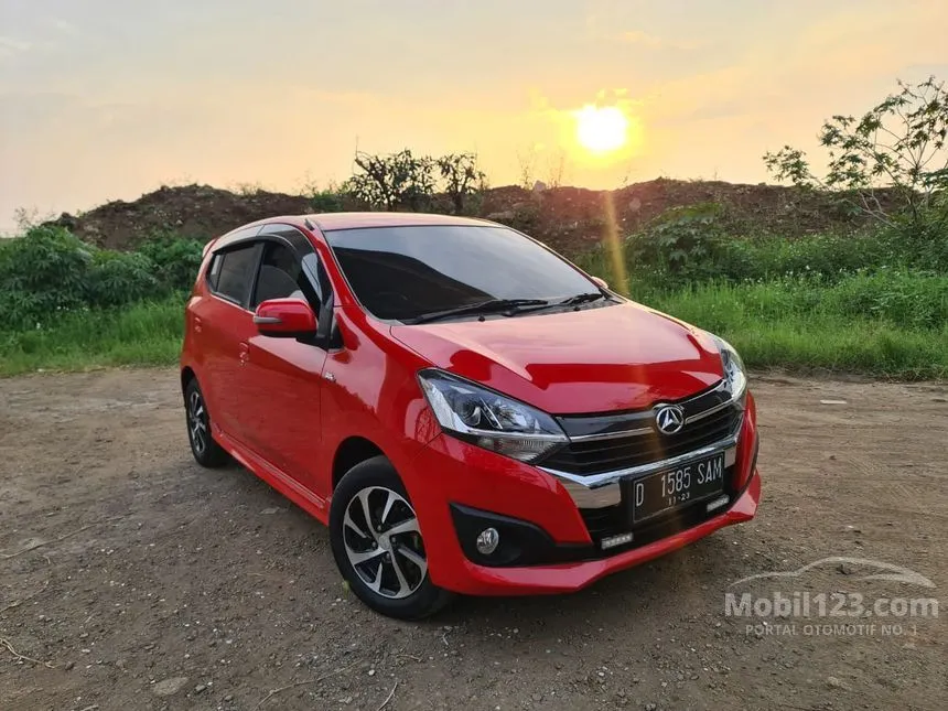 Jual Mobil Daihatsu Ayla 2018 R 1.2 di Jawa Barat Manual Hatchback Merah Rp 115.000.000