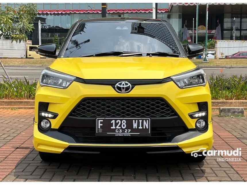 Jual Mobil Toyota Raize 2022 GR Sport TSS 1.0 di DKI Jakarta Automatic Wagon Kuning Rp 229.000.000