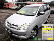 2007 Toyota Innova 2.0 G (A) the XL Fantastic MPV, 118k Mileage, One Owner, Call Karen Now 0192534546