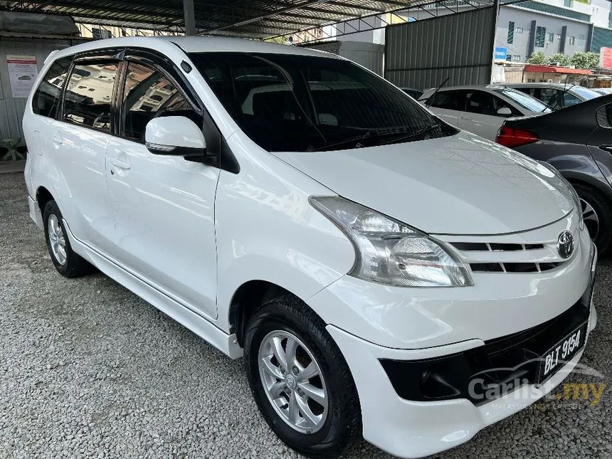 2012 Toyota Avanza E MPV