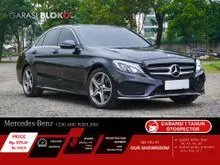 2016 Mercedes-Benz C250 2.0 AMG Sedan W205 Black Metallic Odo 39 Rb (ANTIK) TDP MINIM