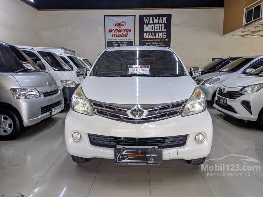 Jual Mobil Toyota Avanza 2014 G 1.3 di Jawa Timur Manual MPV Putih Rp 132.500.000