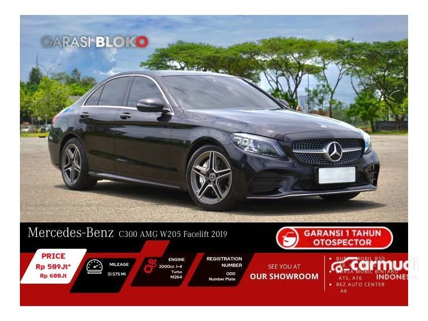2019 Mercedes-Benz C300 AMG Line Sedan