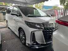 2020 Toyota Alphard 2.5 S TYPE GOLD BODYKIT 7 YEARS WARRANTY UNLIMITED