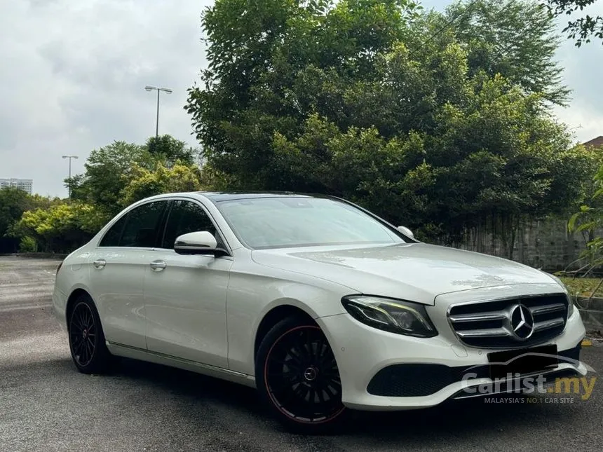 2016 Mercedes-Benz E250 Avantgarde Sedan