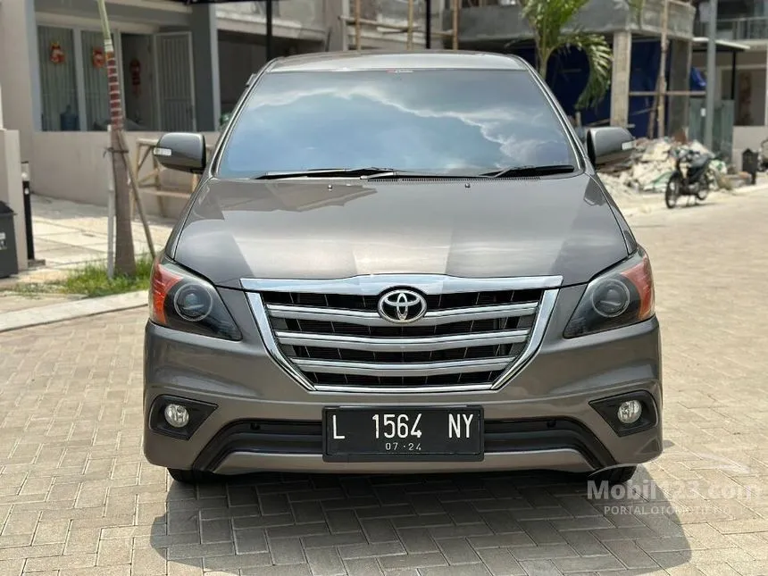 Jual Mobil Toyota Kijang Innova 2014 E 2.0 di DKI Jakarta Automatic MPV Abu