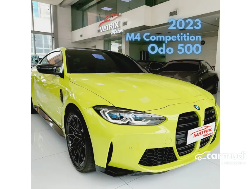 Jual Mobil BMW M4 2023 Competition 3.0 di DKI Jakarta Automatic Coupe Kuning Rp 2.650.000.000