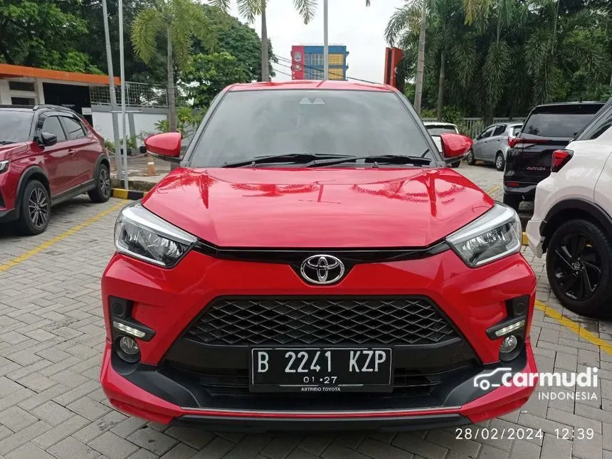 Jual Mobil Toyota Raize 2021 GR Sport TSS 1.0 di Jawa Barat Automatic Wagon Merah Rp 218.000.000