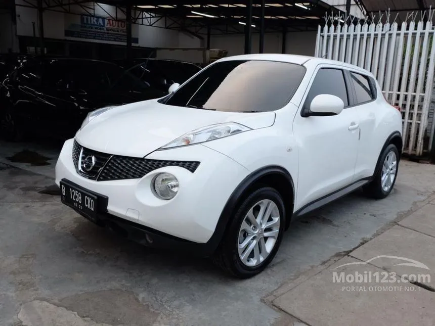 Jual Mobil Nissan Juke 2014 RX 1.5 di Banten Automatic SUV Putih Rp 139.000.000