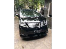 2012 Toyota Alphard 2.4 CBU X Black Original