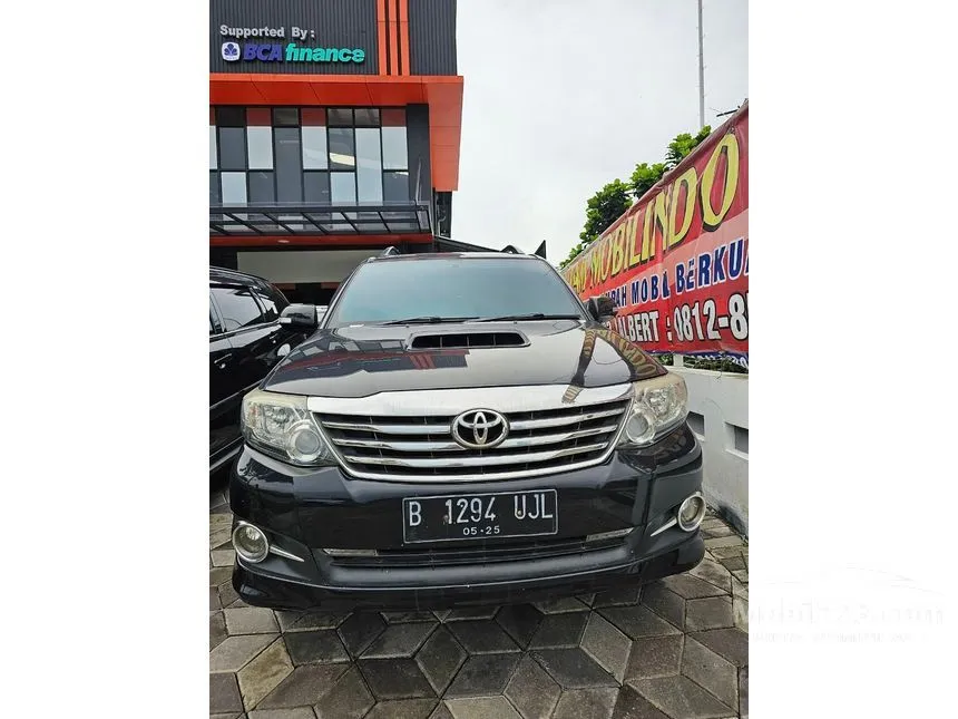 Jual Mobil Toyota Fortuner 2015 G 2.5 di Jawa Barat Manual SUV Hitam Rp 275.000.000