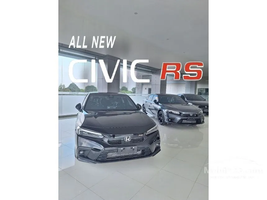 Jual Mobil Honda Civic 2023 RS 1.5 di Banten Automatic Sedan Hitam Rp 562.300.000