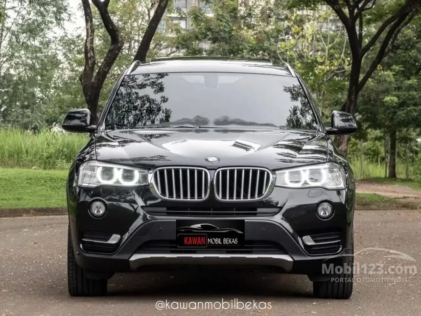 Jual Mobil BMW X3 2017 xDrive20i xLine 2.0 di DKI Jakarta Automatic SUV Hitam Rp 418.000.000