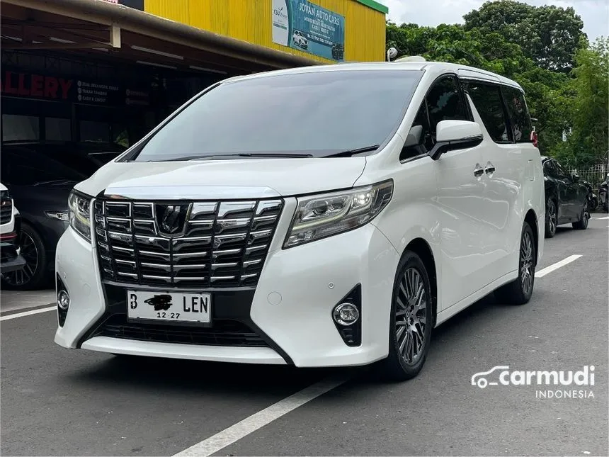 2017 Toyota Alphard G MPV