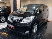 2010 Toyota Alphard 2.4 G AT (D) KM 60RB ASLI ISTIMEWA
