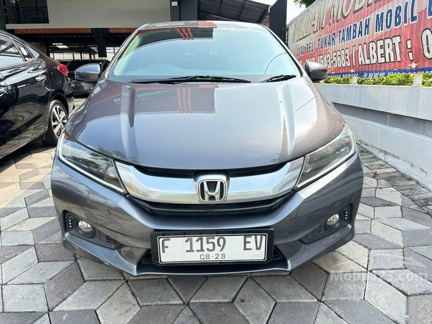 Jual Mobil Honda City 2015 S 1.5 di Jawa Barat Automatic Sedan Abu
