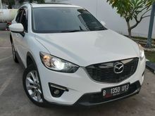 Mazda CX-5 2.5 Grand Touring AT Sky Active 2015-14 Putih DP 7jt Kondisi Istimewa Dan Siap Pakai Untuk Tahun Baruan