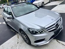 2014 Mercedes-Benz E250 AMG Panoramic RooF UNREG JPN