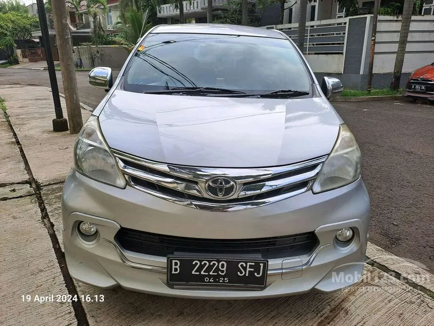 Jual Mobil Toyota Avanza 2015 G Luxury 1.3 di Banten Manual MPV Silver Rp 127.000.000