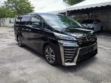 2020 Toyota Vellfire  2.5 ZG 4WD/DIM/BSM/PRE CRASH/POWER BOOT/UNREGISTER