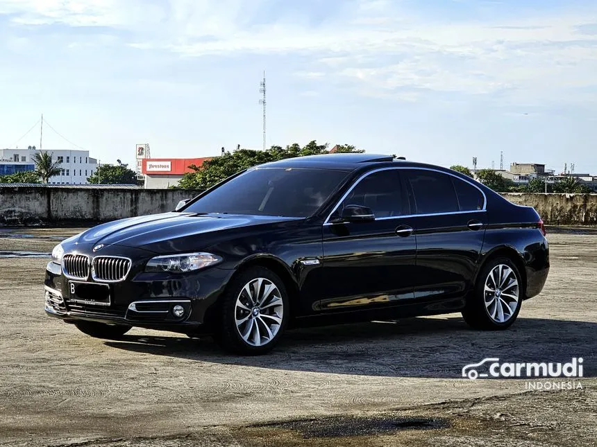Jual Mobil BMW 520i 2015 Luxury 2.0 di DKI Jakarta Automatic Sedan Hitam Rp 449.000.000