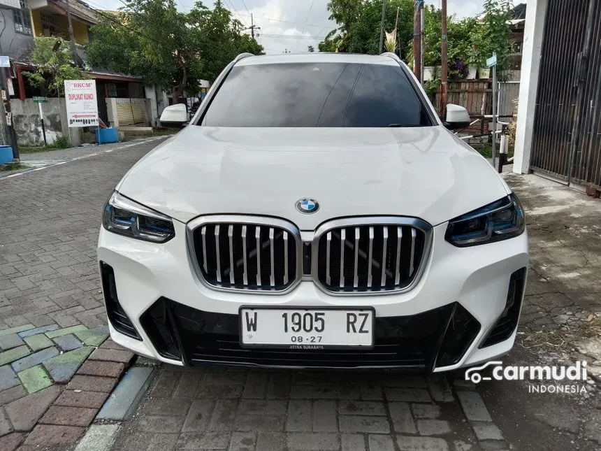 Jual Mobil BMW X3 2022 xDrive30i M Sport 2.0 di Jawa Timur Automatic SUV Putih Rp 1.125.000.000